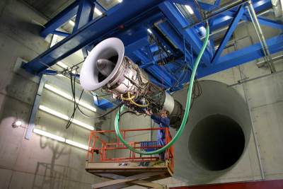 jet engine test cell